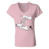 Women’s Jersey V-Neck Tee Thumbnail