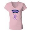 Women’s Jersey V-Neck Tee Thumbnail