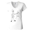 Women’s Jersey V-Neck Tee Thumbnail