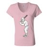 Women’s Jersey V-Neck Tee Thumbnail