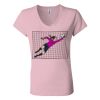 Women’s Jersey V-Neck Tee Thumbnail