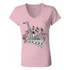 Women’s Jersey V-Neck Tee Thumbnail