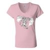 Women’s Jersey V-Neck Tee Thumbnail