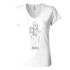 Women’s Jersey V-Neck Tee Thumbnail