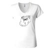 Women’s Jersey V-Neck Tee Thumbnail