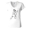Women’s Jersey V-Neck Tee Thumbnail