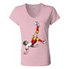 Women’s Jersey V-Neck Tee Thumbnail