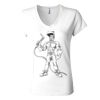 Women’s Jersey V-Neck Tee Thumbnail