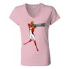 Women’s Jersey V-Neck Tee Thumbnail