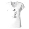 Women’s Jersey V-Neck Tee Thumbnail