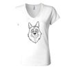Women’s Jersey V-Neck Tee Thumbnail