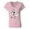 Women’s Jersey V-Neck Tee Thumbnail