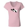 Women’s Jersey V-Neck Tee Thumbnail