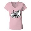 Women’s Jersey V-Neck Tee Thumbnail
