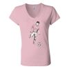 Women’s Jersey V-Neck Tee Thumbnail