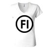 Women’s Jersey V-Neck Tee Thumbnail