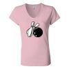 Women’s Jersey V-Neck Tee Thumbnail