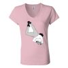 Women’s Jersey V-Neck Tee Thumbnail