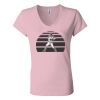 Women’s Jersey V-Neck Tee Thumbnail