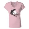 Women’s Jersey V-Neck Tee Thumbnail