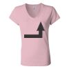 Women’s Jersey V-Neck Tee Thumbnail