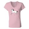Women’s Jersey V-Neck Tee Thumbnail