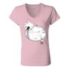 Women’s Jersey V-Neck Tee Thumbnail