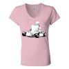 Women’s Jersey V-Neck Tee Thumbnail