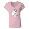 Women’s Jersey V-Neck Tee Thumbnail