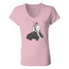 Women’s Jersey V-Neck Tee Thumbnail