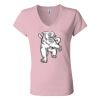 Women’s Jersey V-Neck Tee Thumbnail