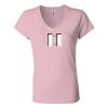 Women’s Jersey V-Neck Tee Thumbnail