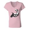 Women’s Jersey V-Neck Tee Thumbnail