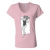 Women’s Jersey V-Neck Tee Thumbnail