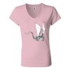 Women’s Jersey V-Neck Tee Thumbnail