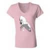 Women’s Jersey V-Neck Tee Thumbnail