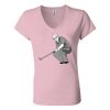 Women’s Jersey V-Neck Tee Thumbnail