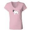 Women’s Jersey V-Neck Tee Thumbnail