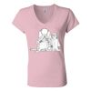 Women’s Jersey V-Neck Tee Thumbnail