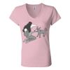 Women’s Jersey V-Neck Tee Thumbnail