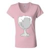 Women’s Jersey V-Neck Tee Thumbnail