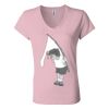 Women’s Jersey V-Neck Tee Thumbnail