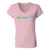 Women’s Jersey V-Neck Tee Thumbnail