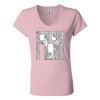 Women’s Jersey V-Neck Tee Thumbnail