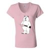 Women’s Jersey V-Neck Tee Thumbnail