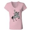 Women’s Jersey V-Neck Tee Thumbnail