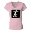 Women’s Jersey V-Neck Tee Thumbnail