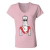 Women’s Jersey V-Neck Tee Thumbnail