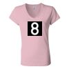 Women’s Jersey V-Neck Tee Thumbnail