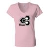 Women’s Jersey V-Neck Tee Thumbnail